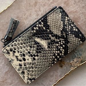 Ted Baker xjet tassel snake card holder